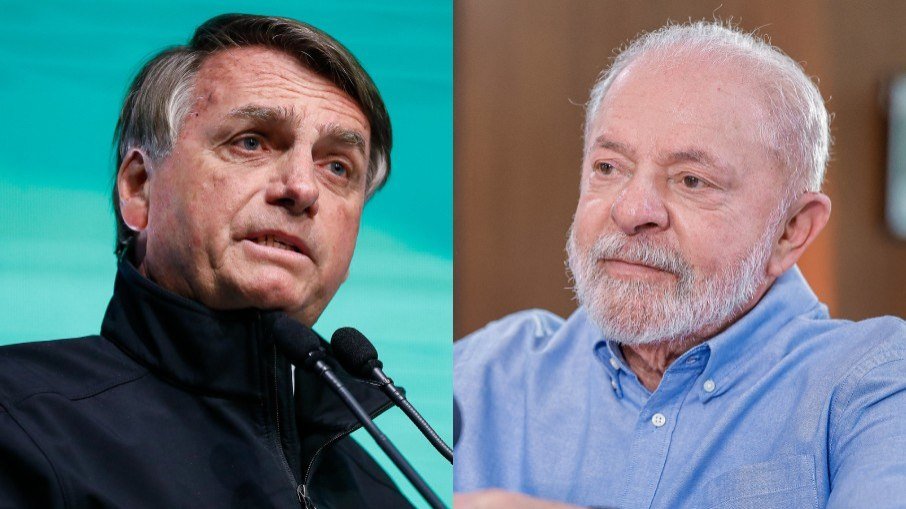 Jair Bolsonaro (PL) e Lula (PT) polarizam a política nacional