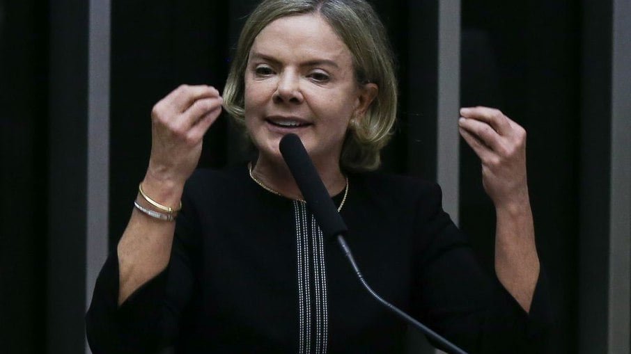 Gleisi Hoffmann, presidente do PT