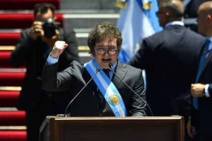 Discurso de posse de Javier Milei