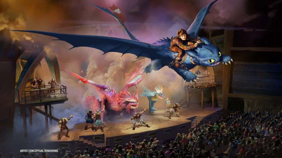 O show The Untrainable Dragon promete até dragões voando