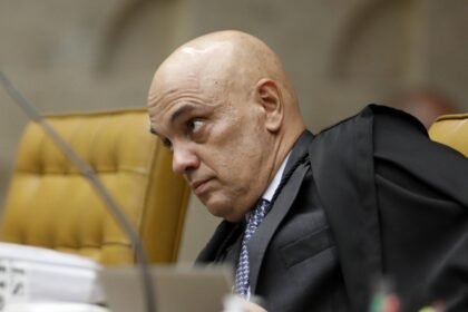 Ministro Alexandre de Moraes: prevenção de riscos às eleições municipais e apoio do colegiado do STF — Foto: CRISTIANO MARIZ/Agência O Globo