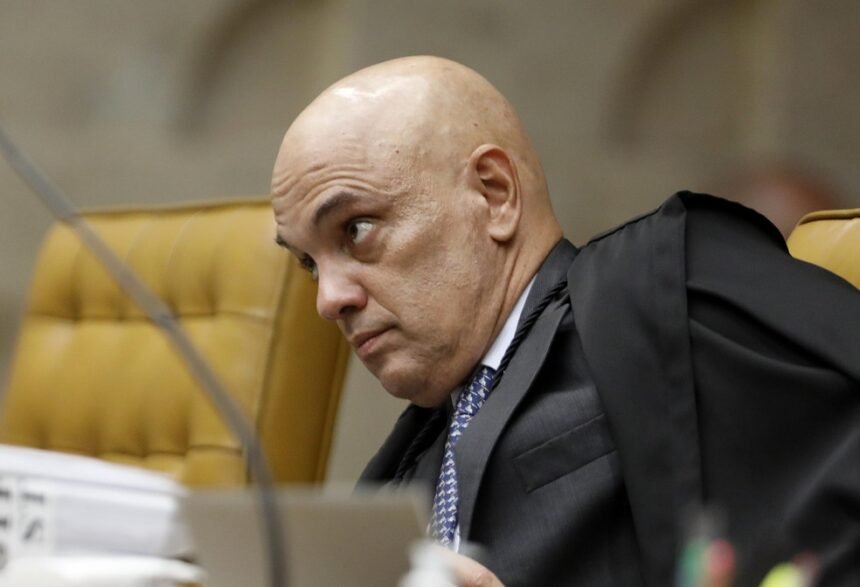 Ministro Alexandre de Moraes: prevenção de riscos às eleições municipais e apoio do colegiado do STF — Foto: CRISTIANO MARIZ/Agência O Globo