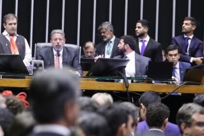 Sessão de votação do parecer sobre prisão de Chiquinho Brazão — Foto: Bruno Spada/Câmara dos Deputados