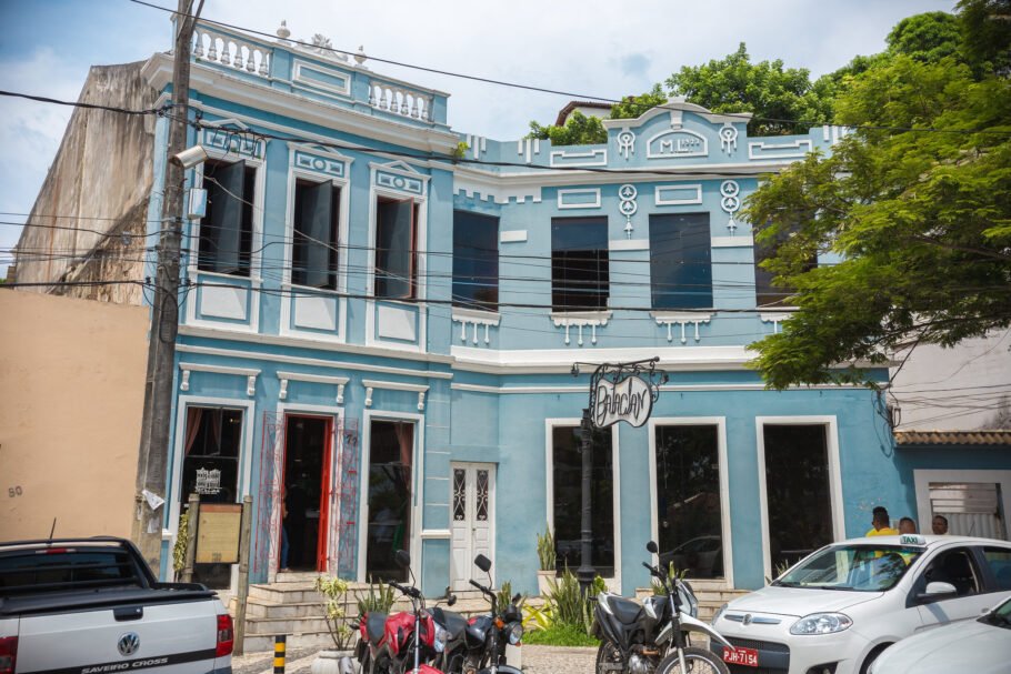 Fachada do famoso Bataclan, que hoje funciona como um restaurante