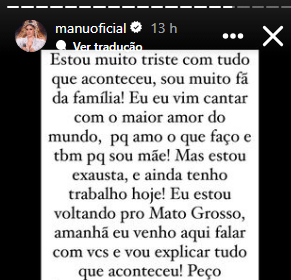 Viih Tube se pronuncia após Manu Bahtidão cancelar show na festa de Lua