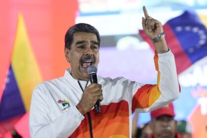 Nicolás Maduro — Foto: AP Photo/Matias Delacroix